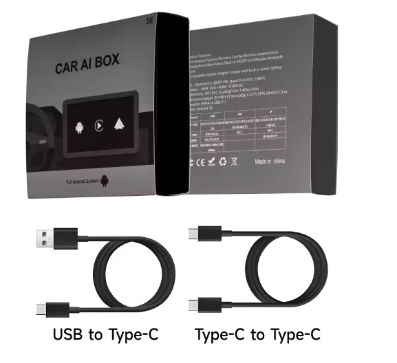 CarPlay AI Box USB adapteris