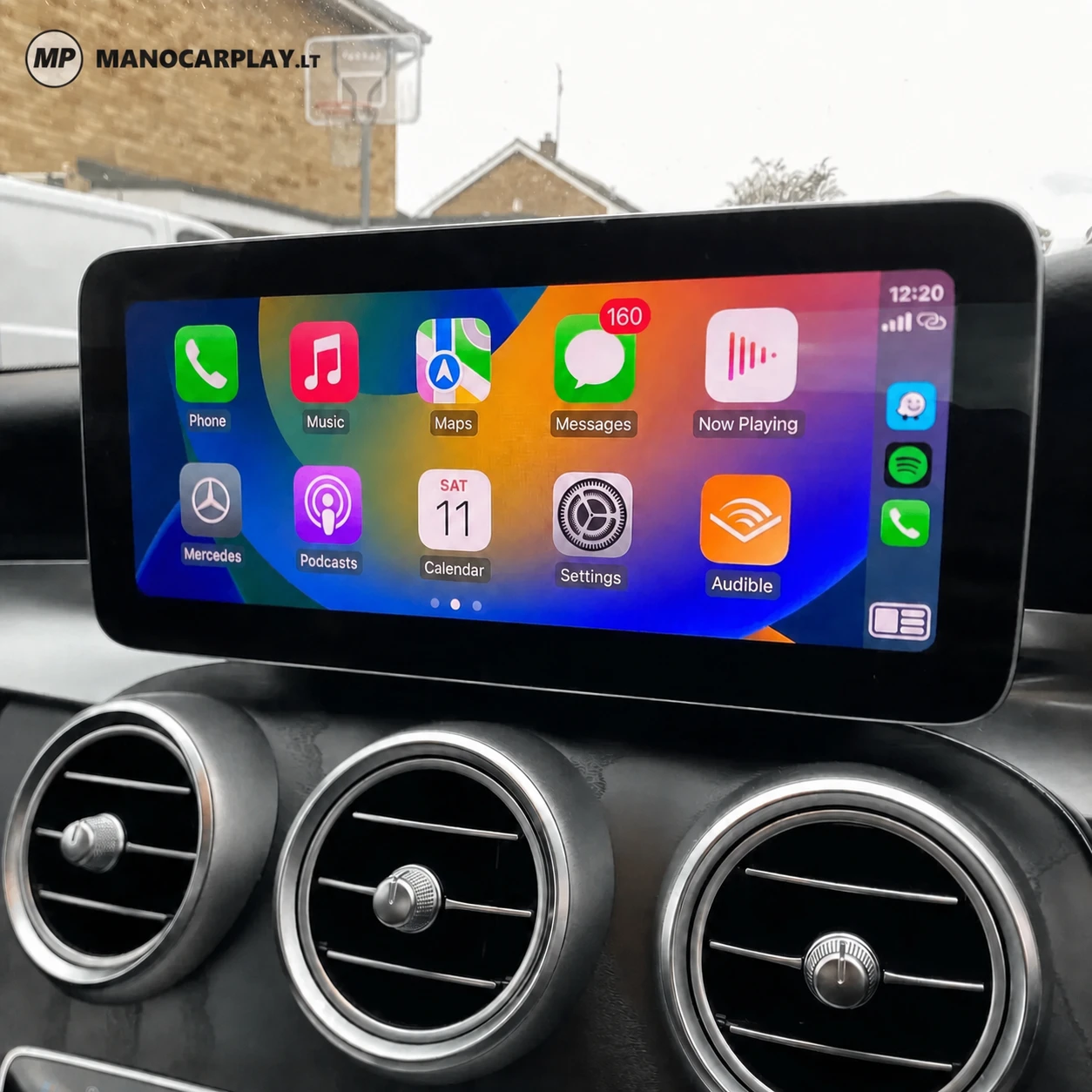 Mercedes ar CarPlay